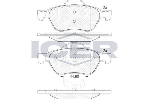 Brakepad,RENAULT CLIO