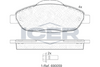 Brake pads PEUGEOT