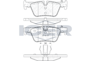 Rear - Brake Pad - Icer Bmw 1 (F20) 116