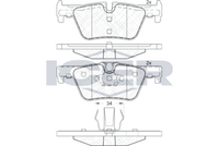 Brake Pad Set, disc brake (Braking System)