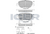 Brake Pad Set HONDA