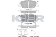 Brake Pad Set HONDA
