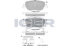 Brake Pad Set HONDA