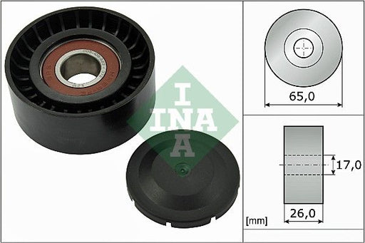 Deflection/Guide Pulley, V-ribbed belt (Belt Drive)