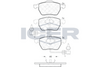Brake Pad Front Axle Vw Icer