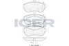 Front - Brake Pad - Icer Mercedes-Benz C