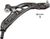 Control/Trailing Arm, wheel suspension
