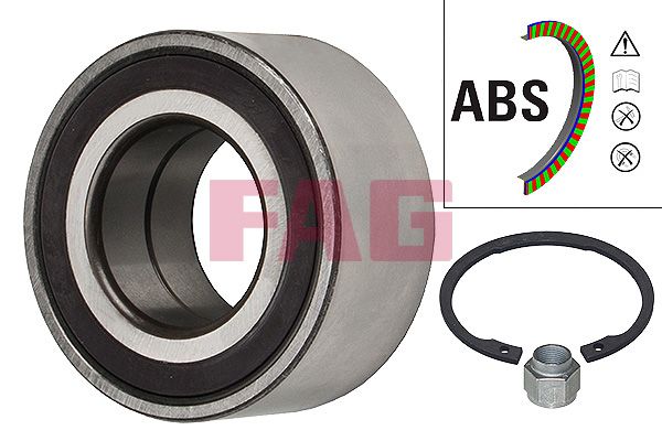 Wheel Bearing Kit Front Axle