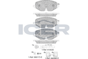 Brake Pad Set, disc brake (Braking System)