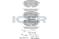 Brake Pad Set, disc brake (Braking System)
