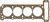 Cylinder Head Gasket Glaser Mercedes-Ben