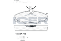 Brake pad, origin Spain