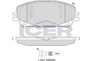 Brakepad,RENAULT MEGANE