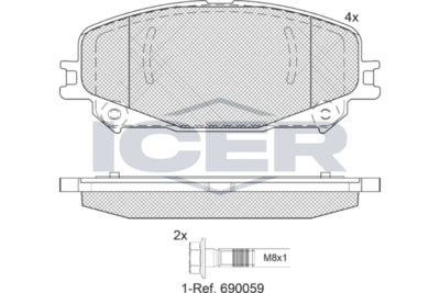 Brakepad,RENAULT MEGANE