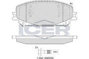 Brakepad,RENAULT MEGANE