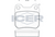 Rear - Brake Pad - Icer - Opel Vectra B