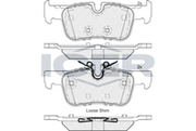 Brake Pad Set Rear Icer Bmw X1