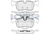 Brake Pad Set Rear Icer Bmw X1