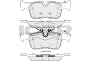 Brake Pad Set Rear Icer Bmw X1