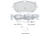 Brake Pad Set Rear Icer Vw Amarok