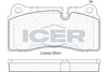 Brake Pad Rear Axle Bmw Icer