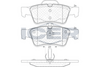 Rear - Brake Pad - Icer Mercedes-Benz Cl