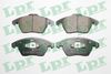 Brake Pad Set, disc brake (Braking System)