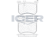 Brake Pad Set ICER