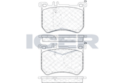 Brake Pad Set ICER