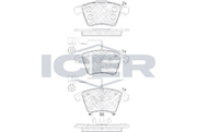 Brake Pad Set  VW