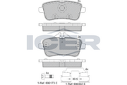 Brake pad, origin Spain