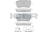 Brake pad, origin Spain