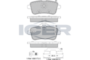 Brake pad, origin Spain