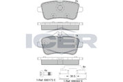 Brake pad, origin Spain