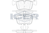 Front - Brake Pad - Icer Bmw 1 (F20) 118