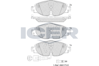 Brake Pad Set AUDI