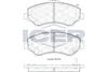 Front - Brake Pad - Icer Chrysler Town &