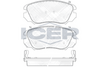 Front - Brake Pad - Icer Opel Insignia A