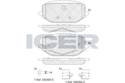 Brakepad,PEUGEOT,508