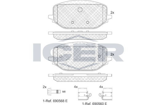 Brakepad,PEUGEOT,508