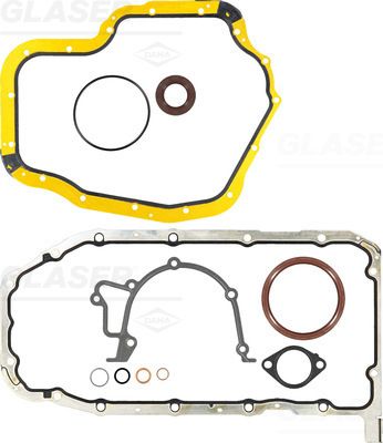 Crankshaft Gasket - Glaser Opel Astra
