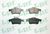 Brake Pad Set, disc brake (Braking System)