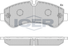 Brake Pad Set MERCEDES-BENZ