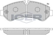 Brake Pad Set MERCEDES-BENZ