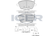 Brake pads FORD