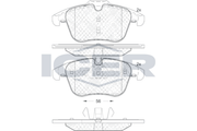 Brake Pad Set, disc brake (Braking System)