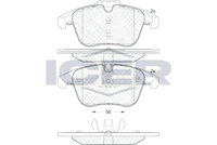Brake Pad Set ICER