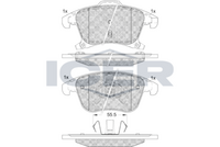 Brake Pad Set Front Icer Ford Fusion