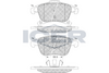 Brake Pad Set Front Icer Ford Fusion