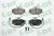 Brake Pad Set, disc brake (Braking System)